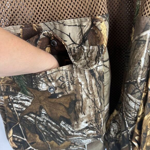 RedHead RealTree Camo Mesh Back Game Pocket Zip Up Hunting Fishing Vest Size 2XL - Picture 11 of 15